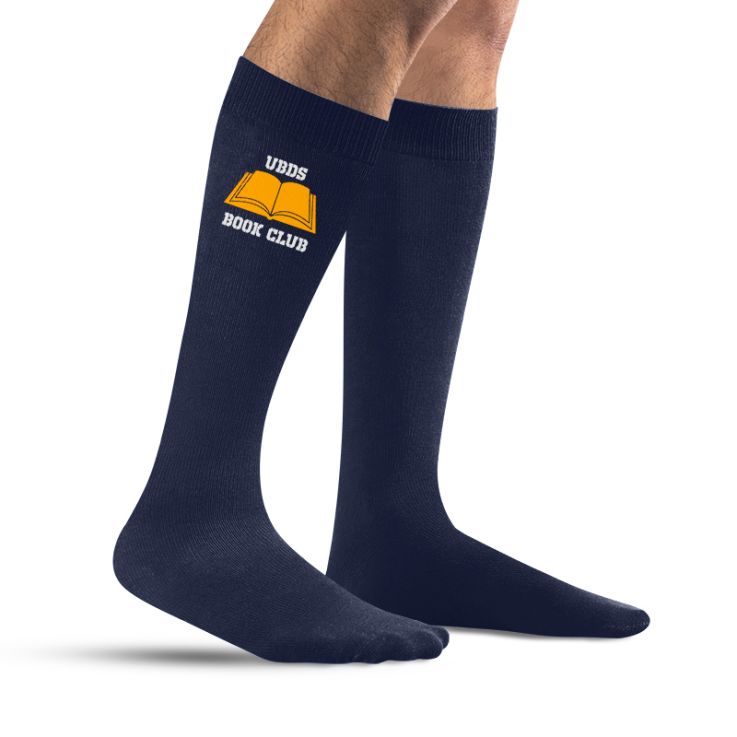 Custom Logo Cotton Socks - Imprint Socks