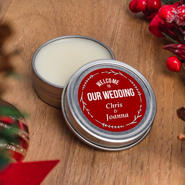 Custom Natural Lip Balm Tins - Lip Balm Tin
