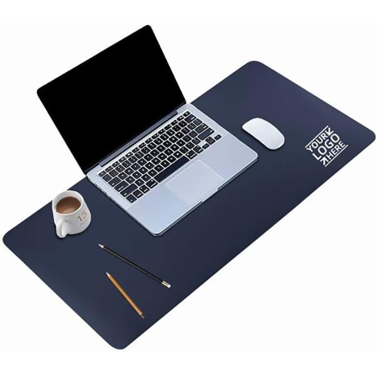 Custom PU Leather Desk Pad Desktop Mats - Desktop