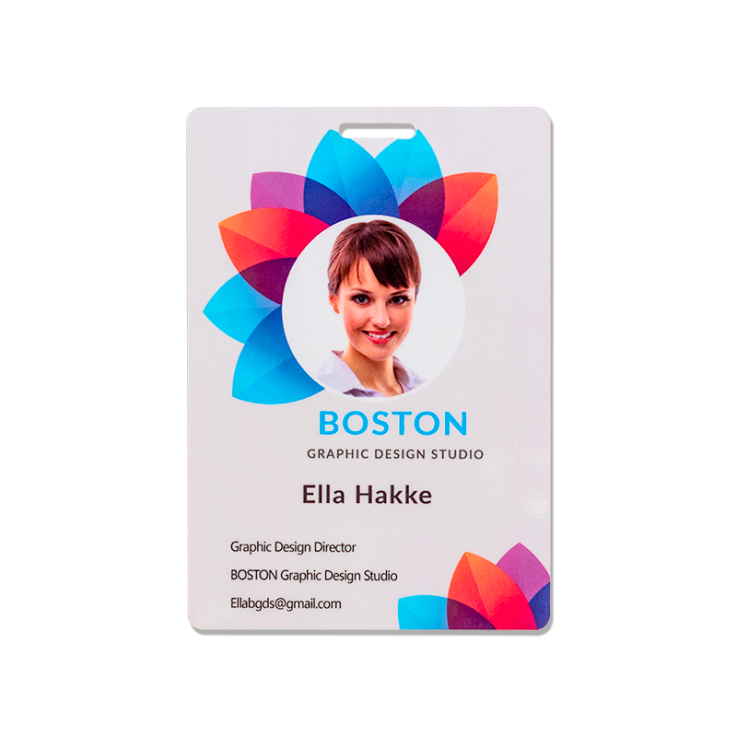 Full Color Printed PVC Cards - 2.75 X 4 Inch - Pvc Card