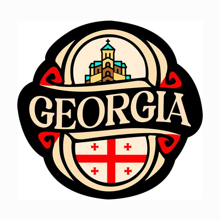 Georgia Stock Lapel Pins - State Symbol