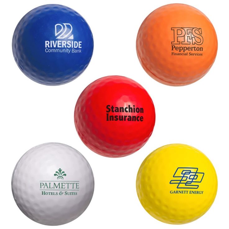 Golf Ball Stress Reliever - Golf