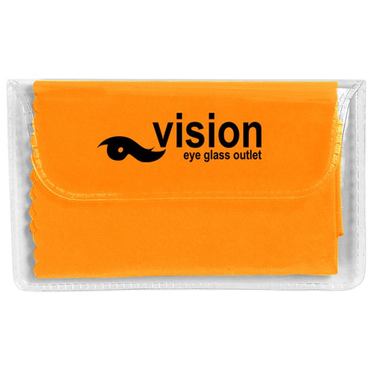 Microfiber Cleaning Cloth In Case - Eyeglass Cleaner