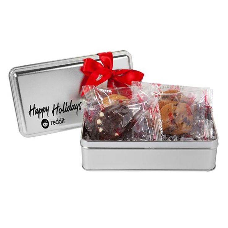 Mrs. Fields&amp;reg; Holiday Variety Cookie Tin - Candy Set