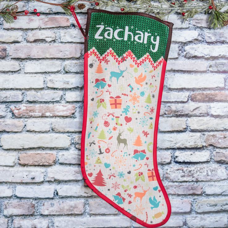 Personalized Holiday Gift Christmas Stockings - 