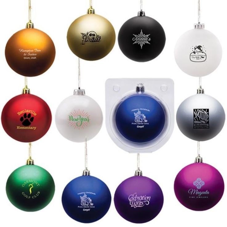 Personalized Shatter Resistant Ornament - 