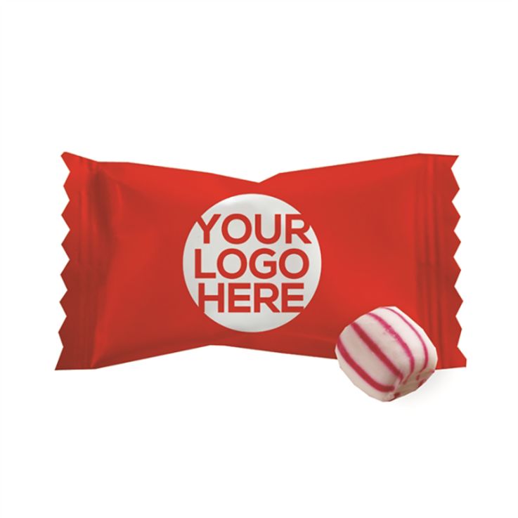 Soft Peppermints  - Customized Wrapper - 
