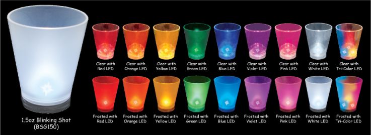 Blinking Shot Glass 1.5 oz - Environmentally Friendly Products