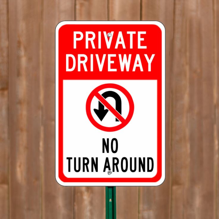 Driveway - Custom Parking Signs