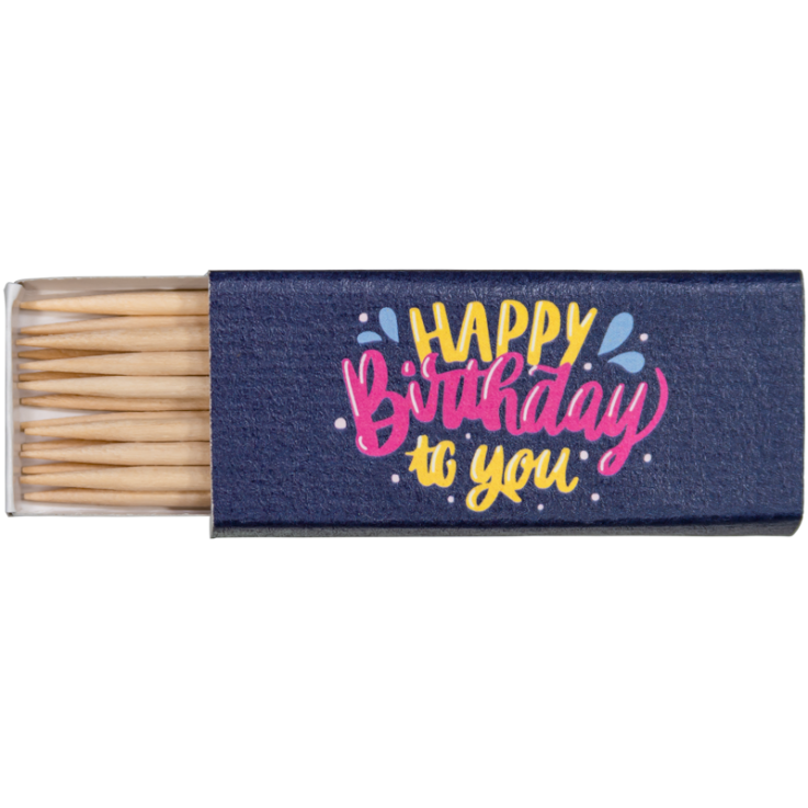 HAPPY BIRTHDAY - Matchbox
