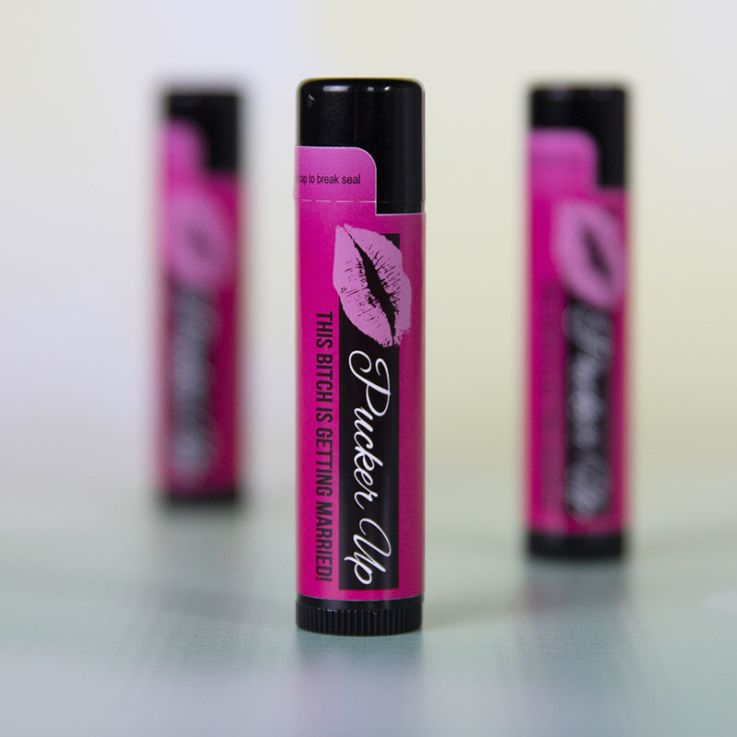 Black Custom SPF 15 Beeswax Lip Balms with Full Imprint Colors - 