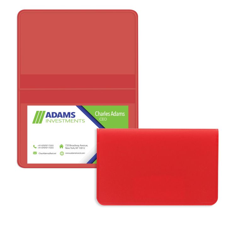 Red - Business Card Holders