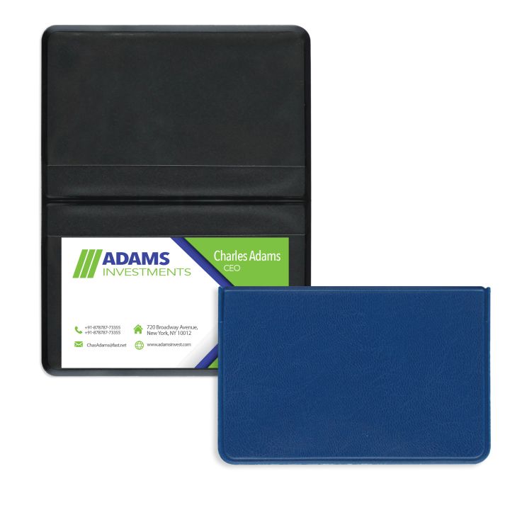 Executive Blue - Business Card Holder