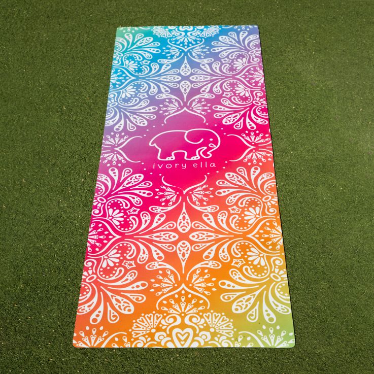 02_Full Color Sublimated Yoga Mats - Fitness