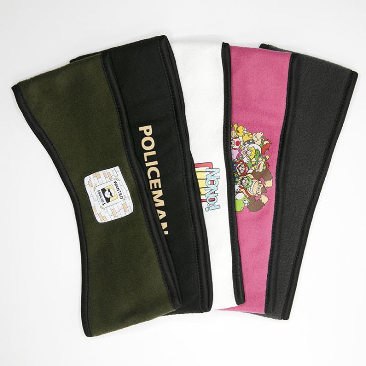 04_Custom Printed Fleece Ear Warmer Headbands - Ear Warmer
