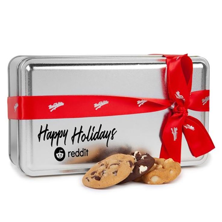 Holiday Variety Cookie Tin - Chocolates