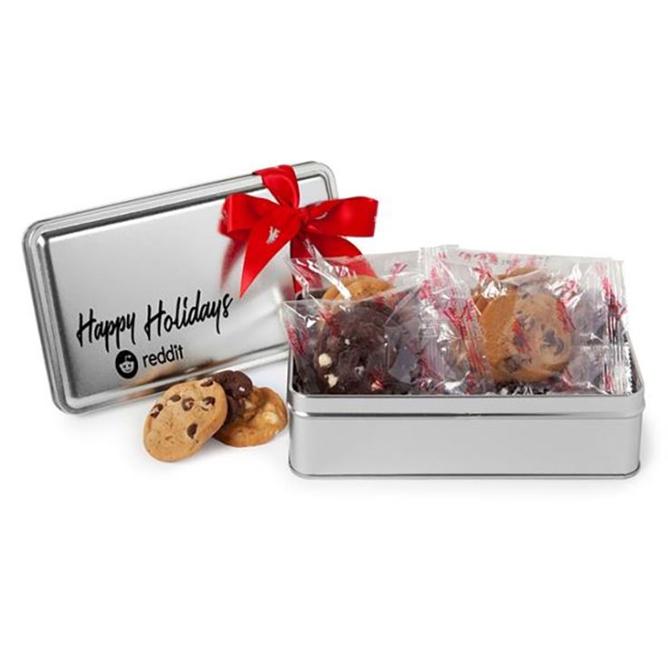Holiday Variety Cookie Tin - Chocolates