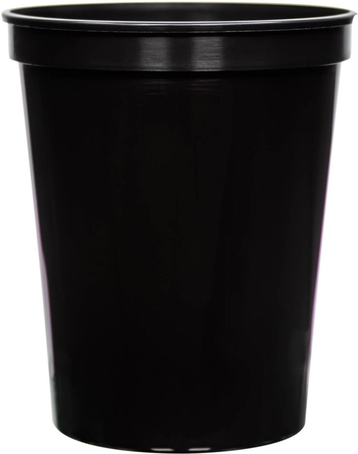Black - Plastic Cups