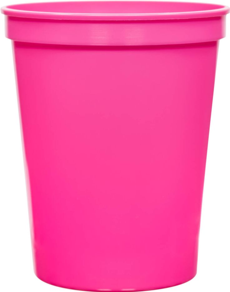 Hot Pink - Stadium Cups