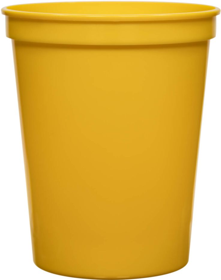 Yellow - Plastic Cup