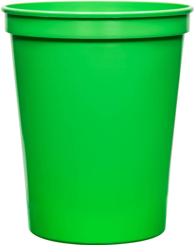 Hot Green - Plastic Cup