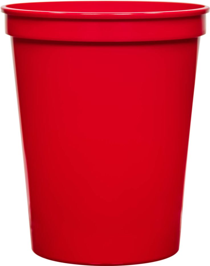 Red - Plastic Cup