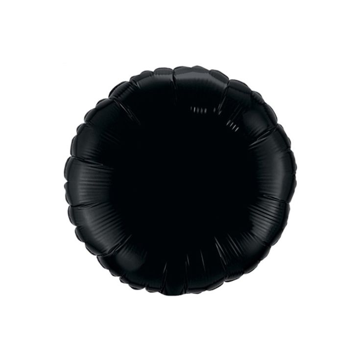 Black Onyx Round - 18 Inch