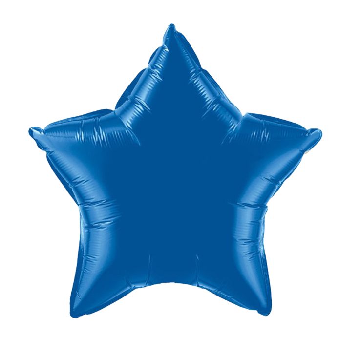 Dark Blue - Star Balloon