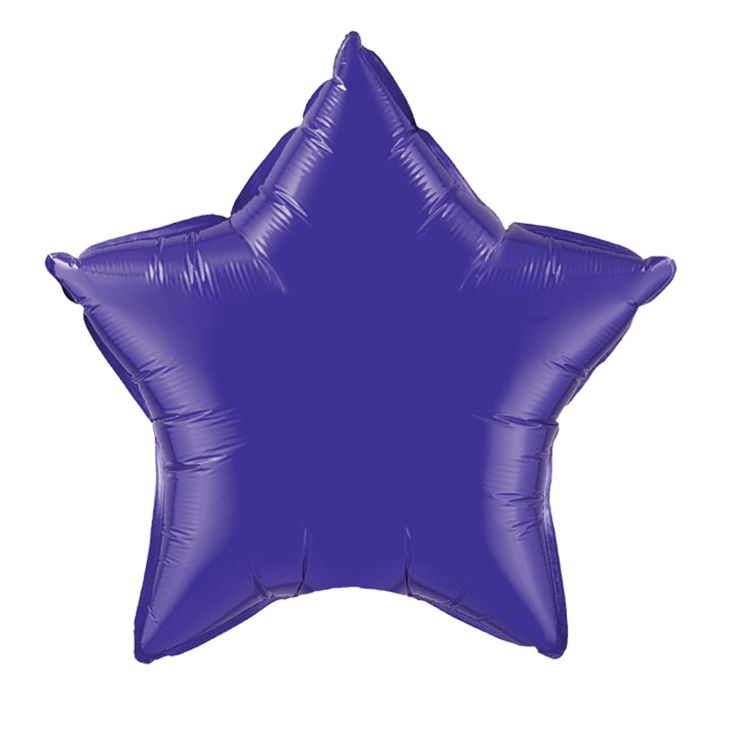 Quartz Purple - Star Balloon