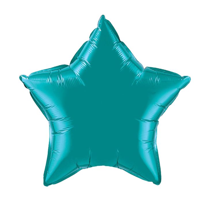 Teal - Star Balloon