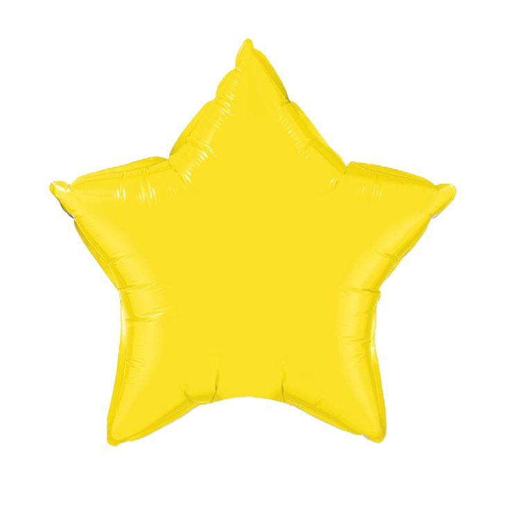 Yellow - Star Balloon