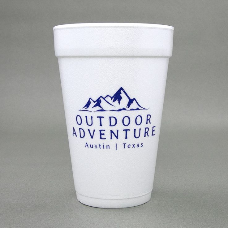 16 Oz. Foam Cups_Custom - 16oz