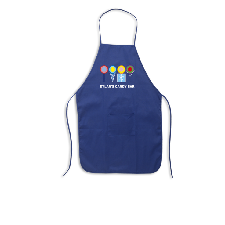Blue - Full Color Adult Apron