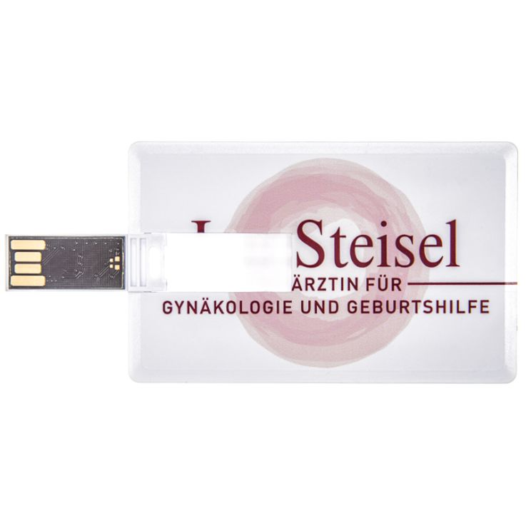 Custom Business Card Flip USB Flash Drives - Flash Drives