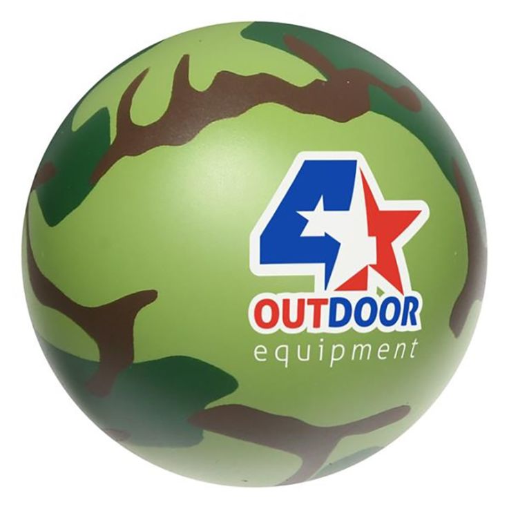 Camouflage Green - Stress Relievers-balls