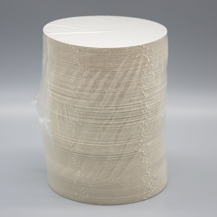 Blank 3.5 Inch Round 40pt Pulpboard Coasters Pack - Blank Pulpboard Coasters
