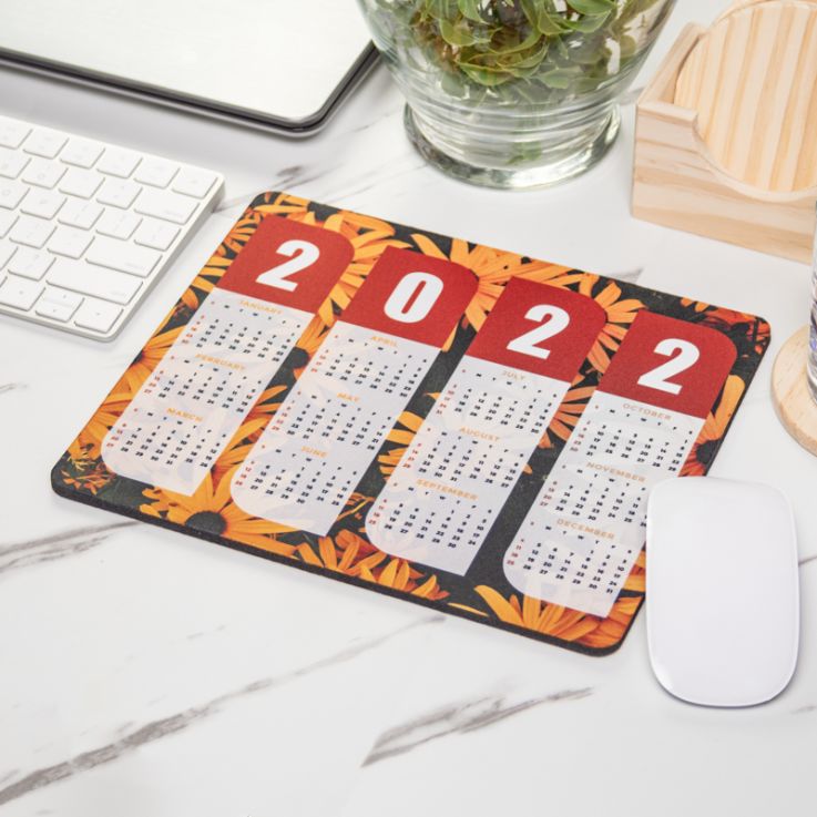 01Full Color 2022 Calendar Rectangle Mouse Pads - Calendar