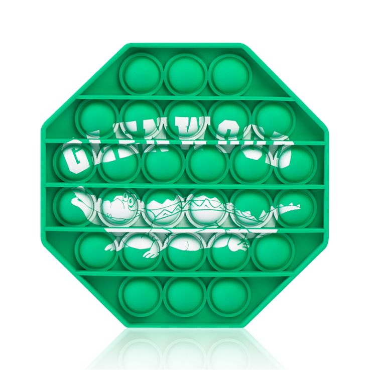 Custom Full Color Silicone Push Pop Bubble Fidget Toys | Push Pop ...