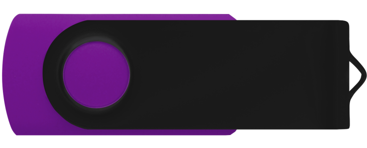 Purple 2602 - Black - Usb