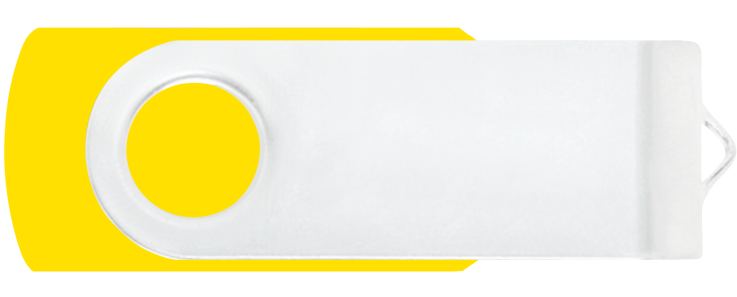 Yellow - White - Computer Accessory
