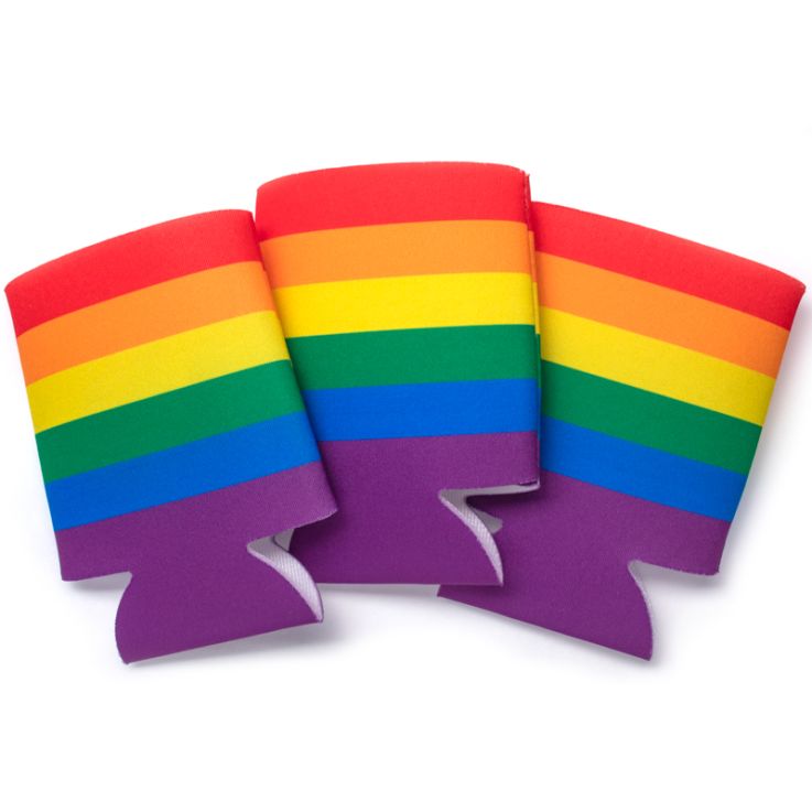 Custom LGBTQ Pride Can Coolers 03 - Koozies