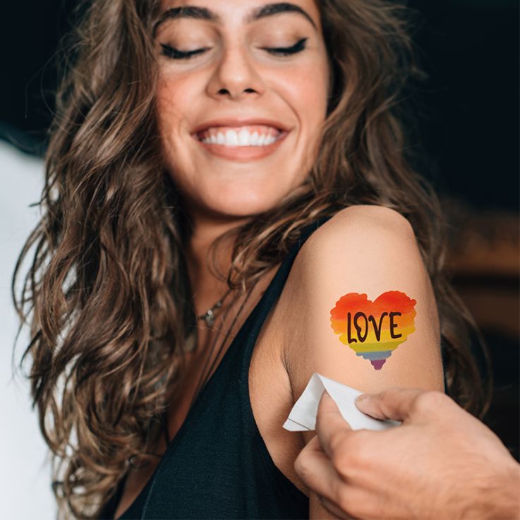 Custom LGBTQ Pride Temporary Tattoos - 