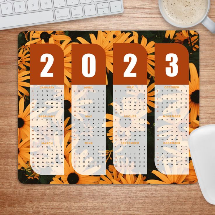 00 Full Color 2022 Calendar Rectangle Mouse Pads - Mouse Pad