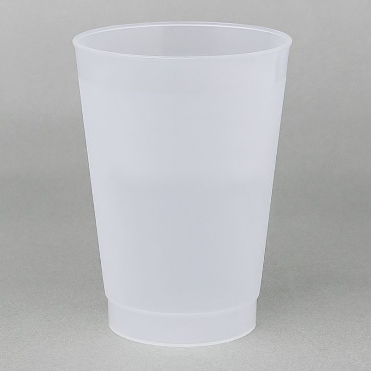 Blank 8oz Frosted Stadium Cups - 