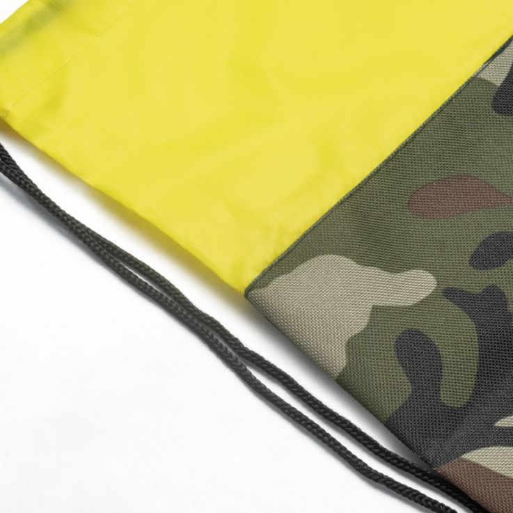 Blank Colored Camo Drawstring Tote Bags - Product Detail - Totebags