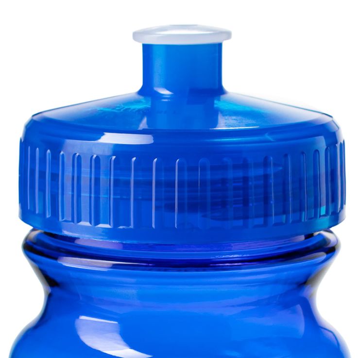 20 Oz Translucent Sports Water Bottles - Translucent Blue - Sports Bike Bottle
