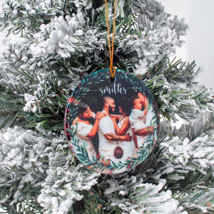Full Color Ceramic Christmas Ornament - Stockings
