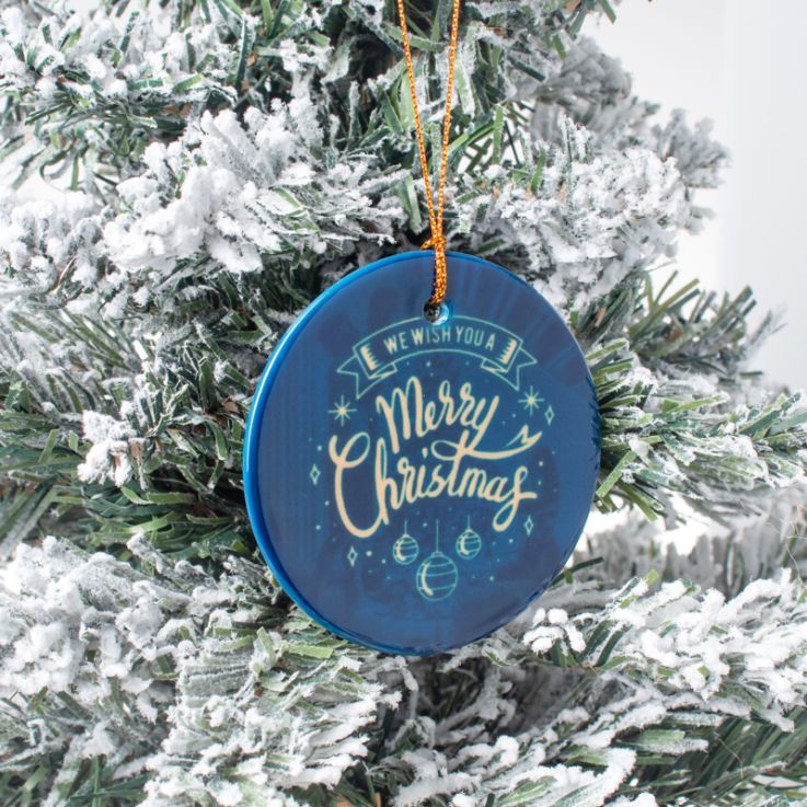 Full Color Ceramic Christmas Ornament - Stockings