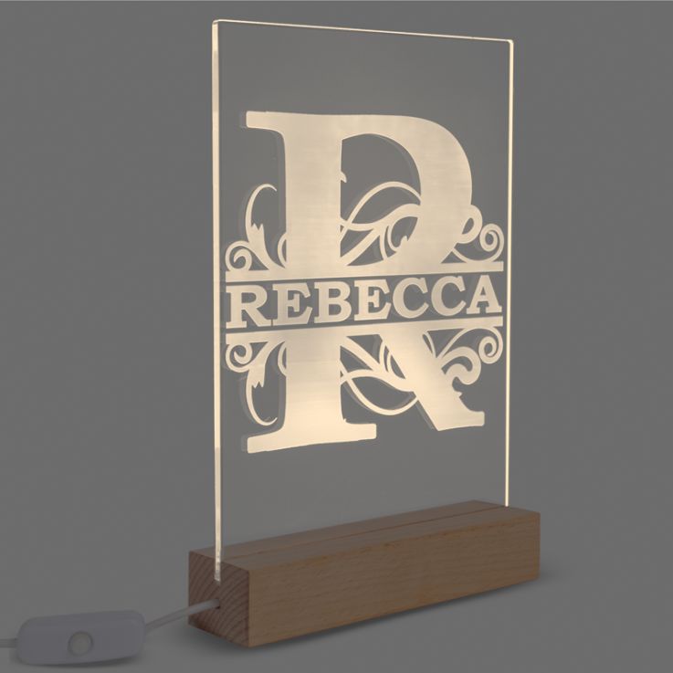Custom LED Acrylic Light Stands - 