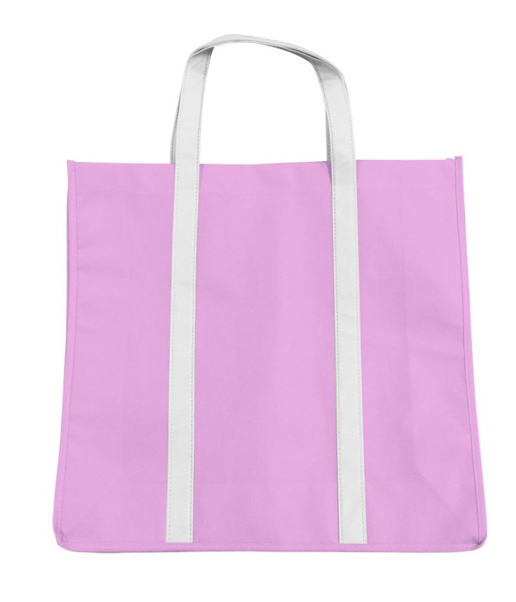 Pink - White - Shopper